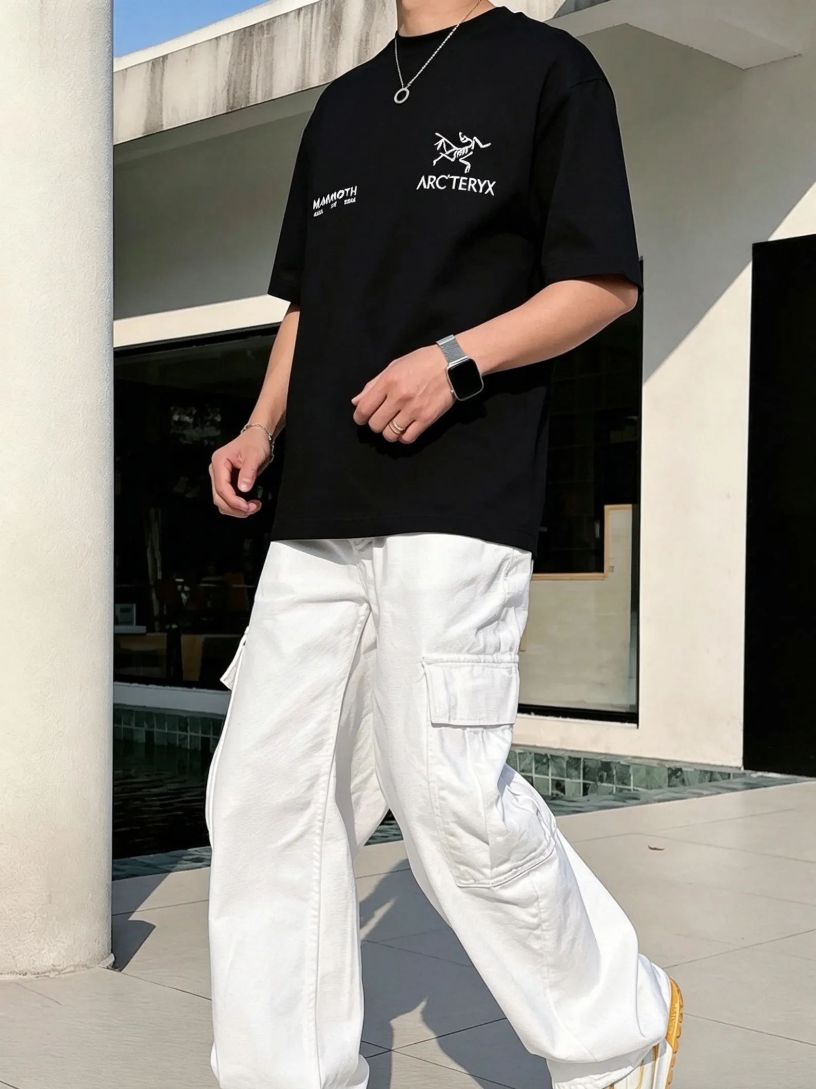2026 New Arrival Original T Premium Quality OS Hot Sale 100% logo Factory Size：S-3XL（ ) Black White